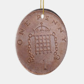 En Céramique ornement d'un cent (Droite)