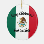 En Céramique Ornement fait sur commande d'arbre de Noël de (Gauche)