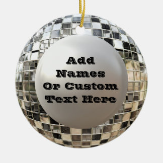 En Céramique Ornement fait sur commande de Mirrorball de disco
