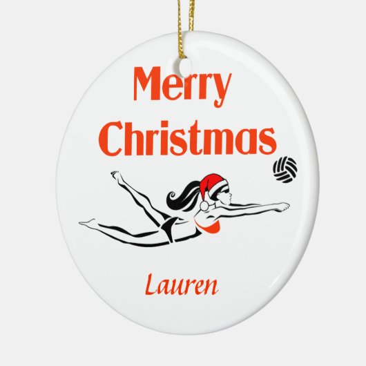 En Céramique Ornement fait sur commande de VolleyChick (Gauche)