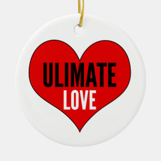 En Céramique Ornement final d'amour