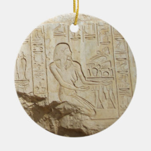 En Céramique Ornement hiéroglyphe d'Égypte