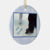 En Céramique Ornement "Ice Time" (Droite)