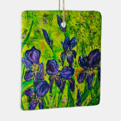 En Céramique Ornement Iris (Droite)