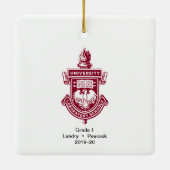 En Céramique Ornement - Landry (Dos)