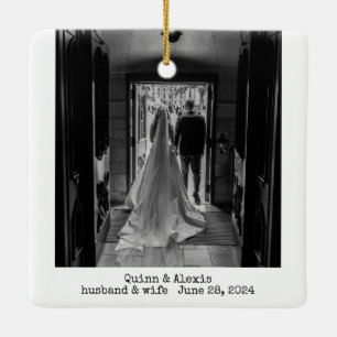 En Céramique Ornement Mariage classique