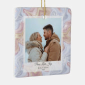 En Céramique Ornement moderne Boho Carré (Droite)