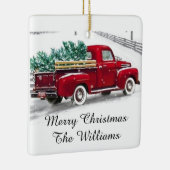 En Céramique Ornement monogrammé de Noël (Droite)