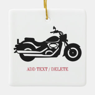 En Céramique Ornement moto