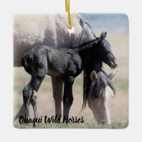 Ornement Onaqui Wild Horses