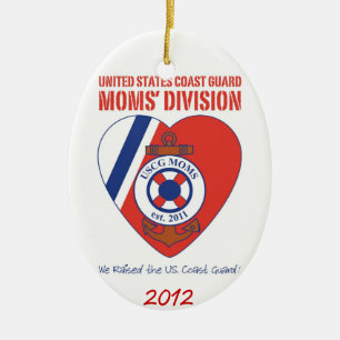 En Céramique Ornement ovale 2012 de la Division des mamans
