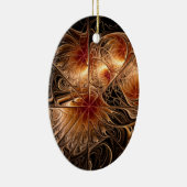 En Céramique Ornement ovale de bronze (Droite)