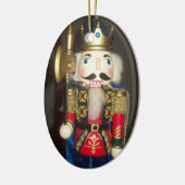 En Céramique Ornement ovale de Nutcracker (Gauche)