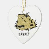 En Céramique Ornement pelucheux (Gauche)