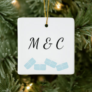 En Céramique Ornement Personnalisé Avec Illustration De Cadeau