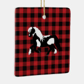 En Céramique Ornement Pinto Pony (Droite)