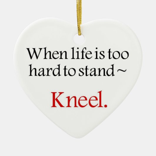 En Céramique Ornement religieux (Devant)