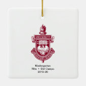 En Céramique Ornement - Rita (Dos)