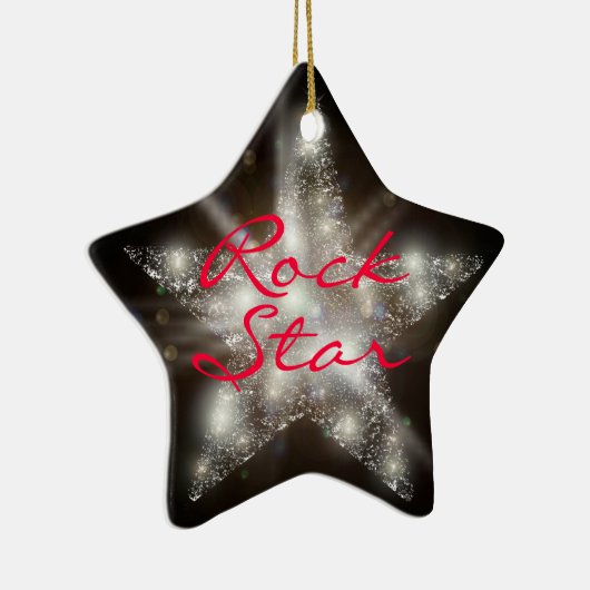 En Céramique Ornement "Rock Star" (Droite)