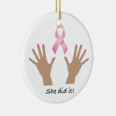 En Céramique Ornement rond (Droite)