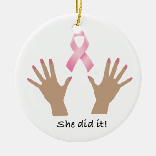 En Céramique Ornement rond (Devant)