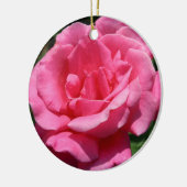 En Céramique Ornement rose (Gauche)