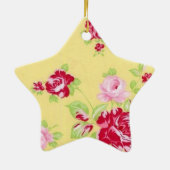 En Céramique Ornement rose (Dos)