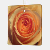 En Céramique Ornement rose jaune (Gauche)