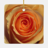 En Céramique Ornement rose jaune (Dos)