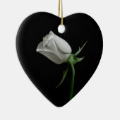 En Céramique Ornement rose romantique (Droite)