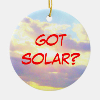En Céramique Ornement solaire obtenu