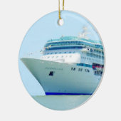 En Céramique Ornement splendide de bateau de croisière (Gauche)