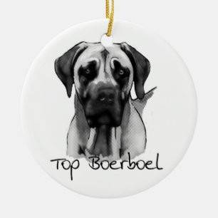En Céramique Ornement supérieur de Boerboel
