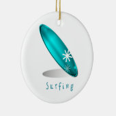 En Céramique Ornement surfant de logo (Droite)