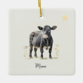 En Céramique Ornement - Vache (Devant)