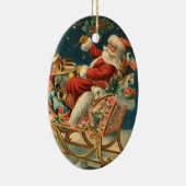 En Céramique Ornement victorien de Noël (Droite)