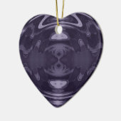 En Céramique Ornement Violet (Gauche)
