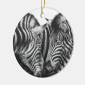 En Céramique Ornement Zebra (Gauche)