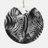 En Céramique Ornement Zebra (Dos)