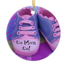 Papa Maman dort ornement signe Rose Chaussures de