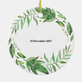 En Céramique Premier Noël comme ornement de mère (Dos)