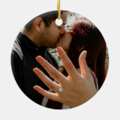 En Céramique Premier Noël Engagé Hanging Décoration (Dos)