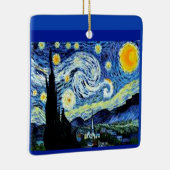 En Céramique Starry Night by Van Gogh, Ornement (Droite)