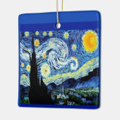 En Céramique Starry Night by Van Gogh, Ornement (Gauche)