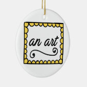 En Céramique Un ornement d'art (Droite)