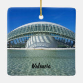 En Céramique Valencia Espagne Custom Panoramic Ornement (Dos)