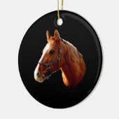 En Céramique Votre cheval - ornement (Gauche)