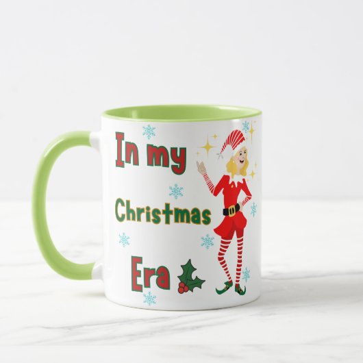 En cette période de Noël, Elf Cute Mug (Gauche)