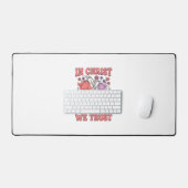 En Christ Nous Avons Confiance Design Vectoriel Fl (Clavier et souris)