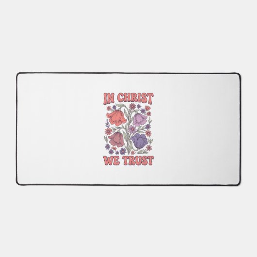 En Christ Nous Avons Confiance Design Vectoriel Fl (Recto)